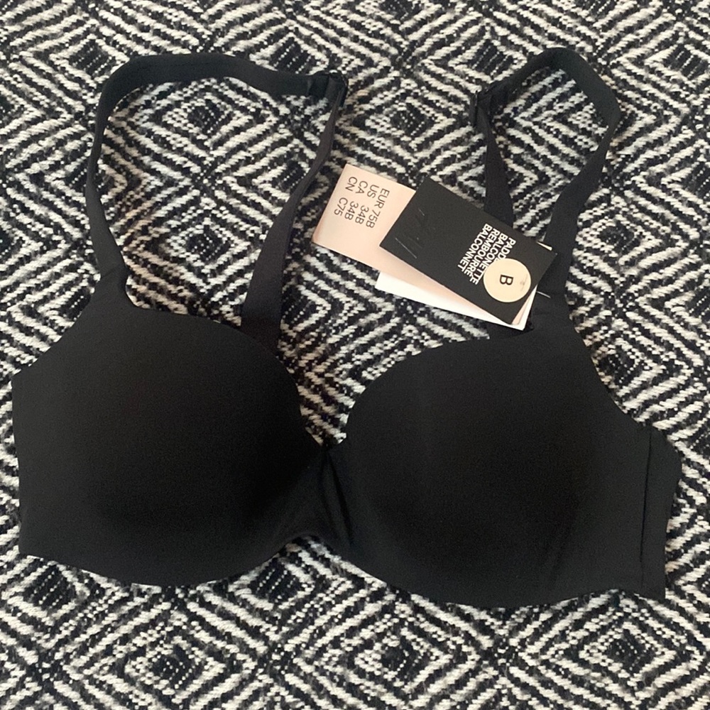 NEW BLACK BRA H&M